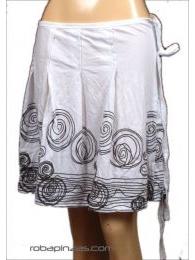 ZAS robapinzas.com | Falda lineas estampadas