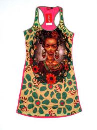 ZAS robapinzas.com | vestido alternativo print digital, vestidos 100% poliester estampado, finos liegros y frescos, con lasespalda abierta.