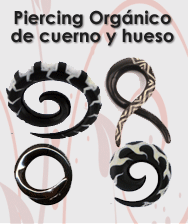 
	Joyer&iacute;a y piercing y pendientes or&acute;ganicos de cuerno y hueso en ZAS ropa hippie y mucho m&aacute;s
