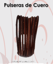 
	En ZAS tenemos una gran seleccion de pulseras de cuero de estilo hippie
