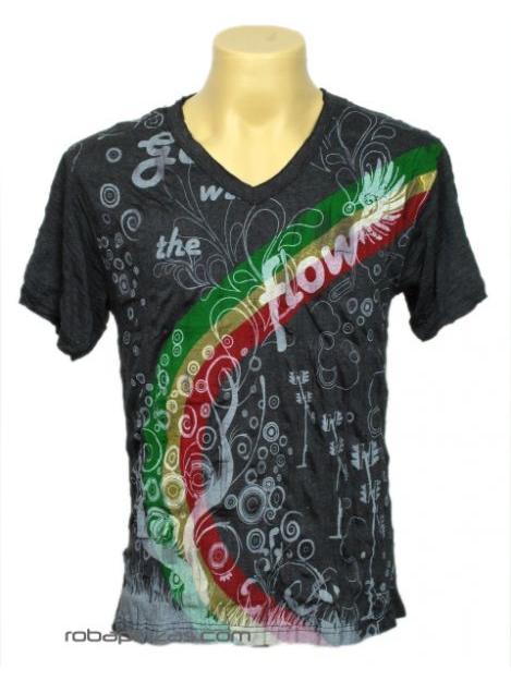 Camiseta Flow, estlio arrugado, desgarrada ZAS robapinzas.com | Camiseta Flow, estlio arrugado, desgarrada