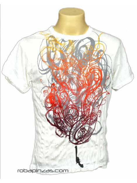 Camiseta PSICO, Algodón arrugado ZAS robapinzas.com | Camiseta PSICO, Algodón arrugado