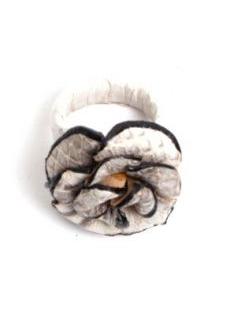 Modelo: Natural Anillo con forma de flor, Mod Natural