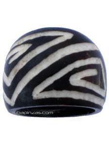 Modelo: M 02 Anillo en hueso búfalo Mod M 02