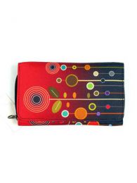 Modelo: Rojo Cartera grande con múltiples Mod Rojo