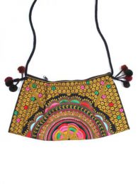 Modelo: 143 bolso étnico bordado, Mod 143