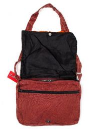 Detalle no seleccionable para compra bolso hippie circulos y flores. detalle del producto