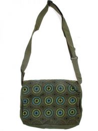 Modelo: Verde bolso circulos bordados, bolso Mod Verde