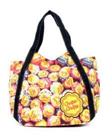 ZAS robapinzas.com | bolso de loneta grande con cremallera forro y bolsillo interno, estampados en varios motivos de animales etc. medidas 35X33X22 CM