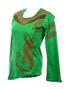 ZAS robapinzas.com
	Camiseta manga larga gecko. Realizado tecnica cutting.
