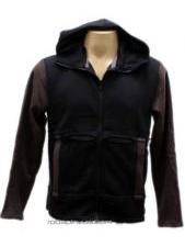 ZAS robapinzas.com | 
	Chaqueta polar, detalles desgarrados, bicolor, cremallera capucha (disponibilidad de colores dependiendo de modelo chico-chica)
