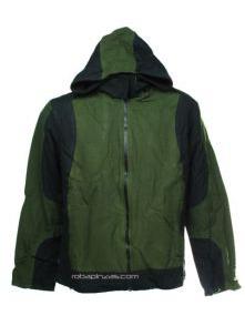 ZAS robapinzas.comChaqueta algodón inverno, bicolor, capucha desmontable, forro polar interno 
