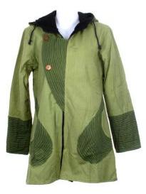 ZAS robapinzas.com | Chaquet&oacute;n bicolor con capucha y forro interno