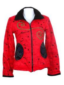 ZAS robapinzas.com | Chaquet&oacute;n con forro interno y capucha patchwork estampado