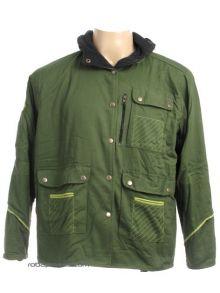 ZAS robapinzas.com | 
	Chaqueta algod&oacute;n con forro polar interno, multiples bolsillos, bolsillos en brazo, capucha
