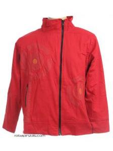 ZAS robapinzas.com | 
	Chaqueta con forro polar interno bolsillos cuallo alto
