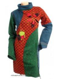 ZAS robapinzas.com | 
	T&uacute;nica algod&oacute;n multi estampado multicolor, cremallera lateral
