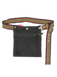 Modelo: Negro cartuchera hippie cinto multicolor Mod Negro