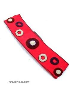 Modelo: Rojo Cinturón algodón Mod Rojo