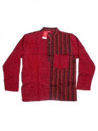 Modelo: Granate Camisa de algodón combinado Mod Granate