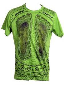Modelo: Verde Camiseta Mirror, algodón Mod Verde