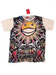Modelo: Crema Camiseta 100% algodón Mod Crema