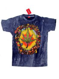 Modelo: Azul Camiseta 100% algodón Mod Azul