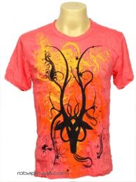ZAS robapinzas.com | Camiseta ORANGE, algod&oacute;n fino arrugado