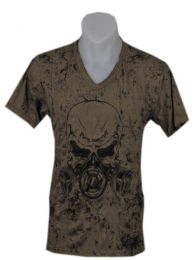 ZAS robapinzas.com | Camiseta calavera toxic de algod&oacute;n fino y ligero