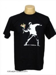 ZAS robapinzas.com | Camiseta Flower molotov, algod&oacute;n