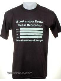 ZAS robapinzas.com | 
	If Lost, camiseta algod&oacute;n manga corta
