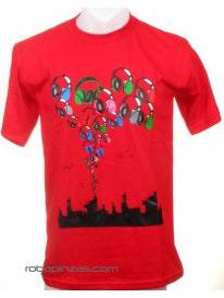 ZAS robapinzas.com | 
	Head phone city, camiseta manga corta algod&oacute;n
