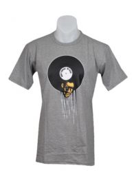 ZAS robapinzas.com | Camiseta vinilo jimmy hendrix de algod&oacute;n y manga corta