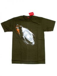 Modelo: Verde Camiseta de manga corta de Mod Verde