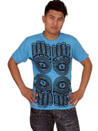 ZAS robapinzas.com | 
	Manos F&aacute;tima, camiseta SURE de algod&oacute;n manga corta.
