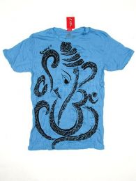 Modelo: Azul camiseta 100% algodón Mod Azul