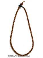 ZAS robapinzas.com | Collar macram&eacute; algod&oacute;n encerado colores.