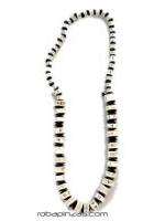 ZAS robapinzas.com | Collar hueso tibur&oacute;n + coco madera, degradado en tama&ntilde;o