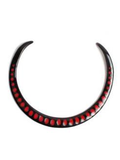 ZAS robapinzas.com | Collar &eacute;tnico r&iacute;gido, realizado en cuerno de b&uacute;falo. se adapta perfecto al cuello