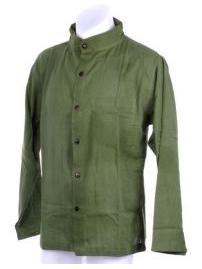 ZAS robapinzas.com | Camisa hippie de&nbsp;manga larga&nbsp;algod&oacute;n para chico con cuello mao y botones de coco