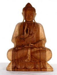 ZAS robapinzas.com | 
	Figura de madera de teca budha alto 50 cm
