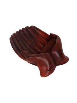 ZAS robapinzas.com | Manos talladas en madera ancho 15 cm