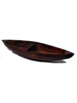 ZAS robapinzas.com | Barco expositor. expositor de madera con forma de barco de 120x30cm