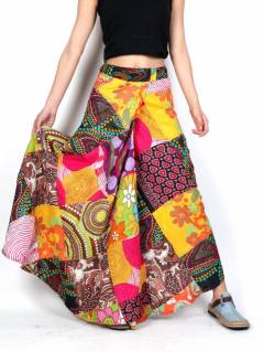 ZAS robapinzas.com | 
	Falda Hippie larga estampada, es cruzada de &nbsp;talla única. Los colores pueden no coincidar exactamente con los mostrados ya que todas son diferentes.
