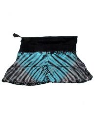 Modelo: Azul gr Minifalda de punto de algodón Mod Azul gr