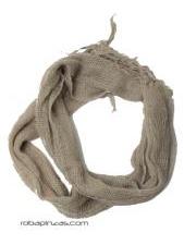 ZAS robapinzas.com | fular de lino y cá&ntilde;amo (80%-20%) muy suave y elegante 
