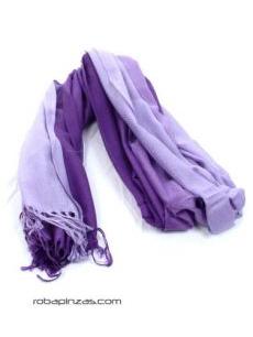 ZAS robapinzas.com | 
	pa&ntilde;uelo estilo pashmina bicolor degradado

