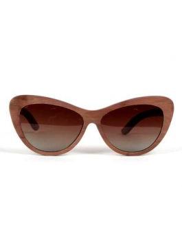 ZAS robapinzas.com | Gafas de sol de madera root. Montura brown bamboo y lentes marrones polarizadas protecci&oacute;n uv400, incluye funda combinaci&oacute;n de tejido y piel root.&nbsp;medida frontal: 15,5x5,5cm (ancho-alto)