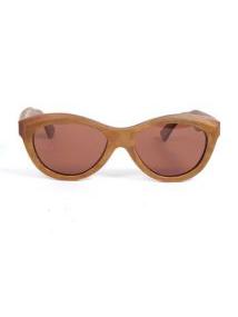 ZAS robapinzas.com | gafas de sol de madera root. montura de madera Lignum marrón y lentes marrones tac polarizadas protección uv400, incluye funda de yute, embalaje de cartón y gamuza root. medida frontal: 14,2x5cm (ancho-alto