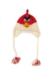Modelo: Angry Bird Gorros de lana hechos a Mod Angry Bird